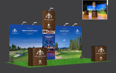 Circling Raven Golf Course Display