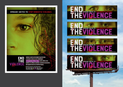 End the Violence brand campaign