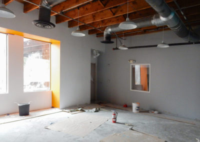 AmpliFi creative team's workspace before