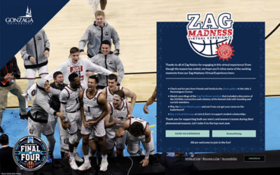 An Epic Celebration of an epic basketball season for gonzaga university: how zag madness came together