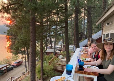 Dining on the Deck